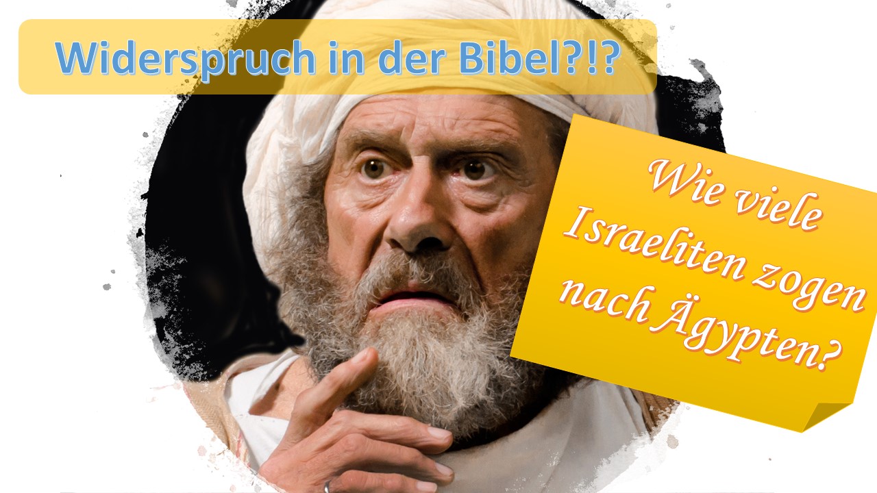 Wie viele Israeliten zogen aus ?gypten aus?