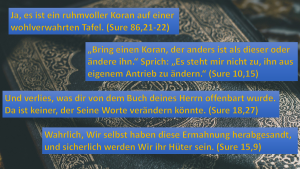 Wurde der Koran geändert?